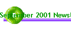 September 2001 Newsletter
